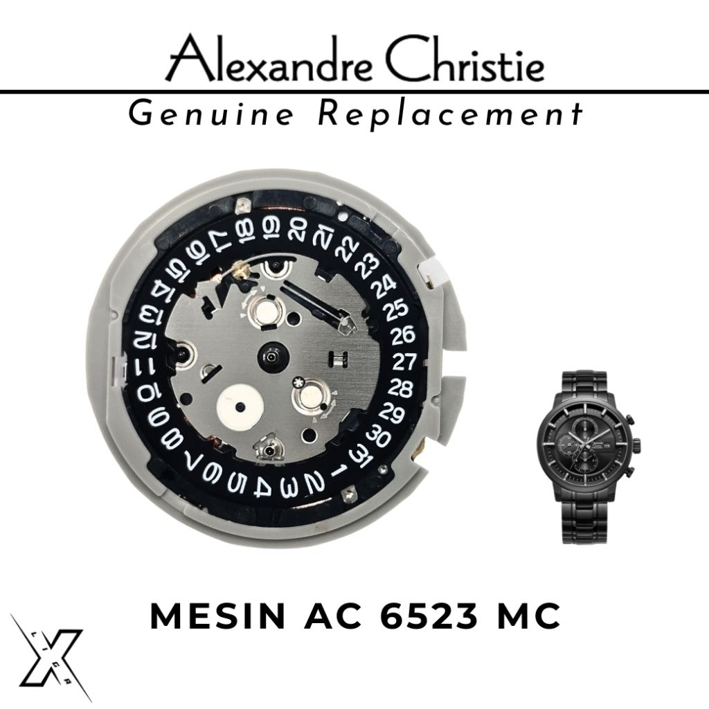 Mesin Original Alexandre Christie AC 6323 MC Genuine Replacement