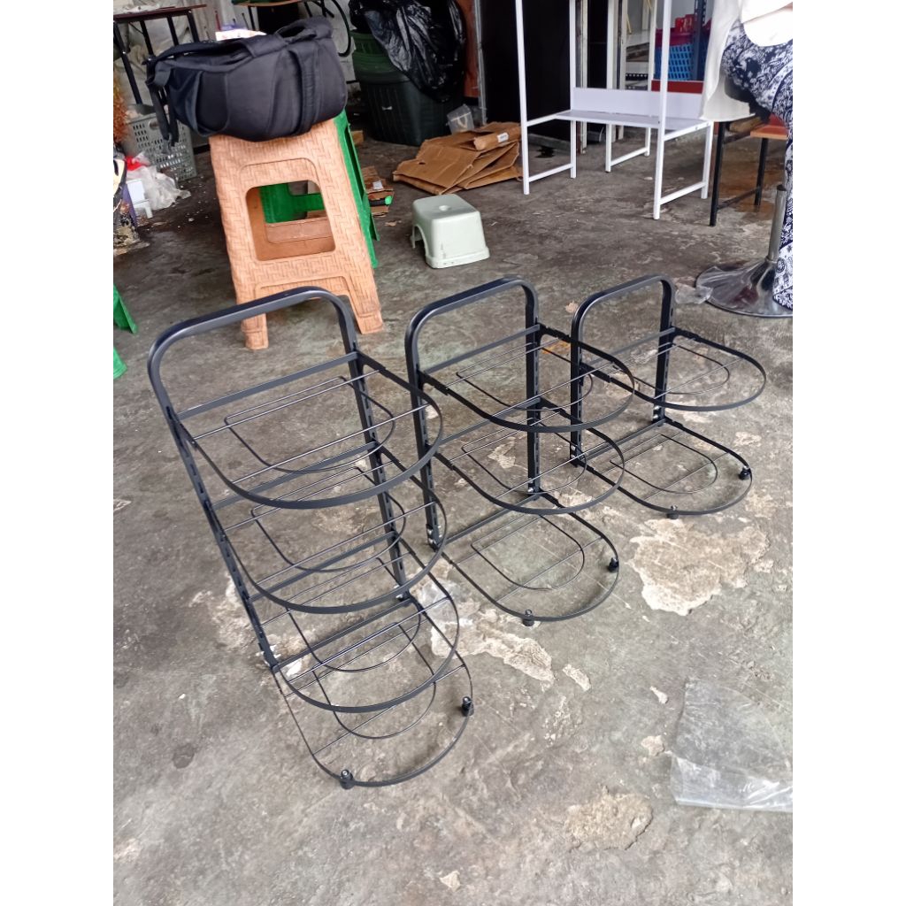 Rak Panci Bawah Wastafel 2susun 3susun 4susun