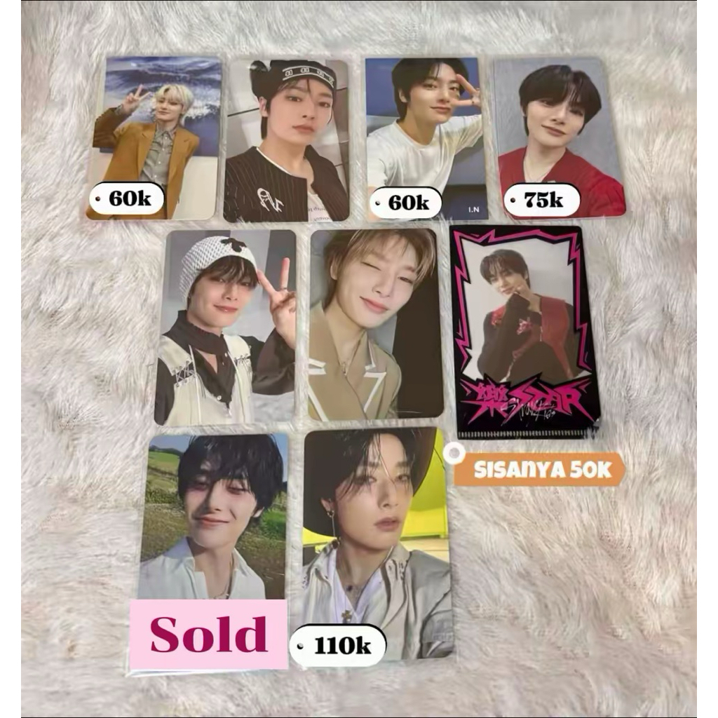 Ready photocard official POB Stray Kids I.N / Jeongin