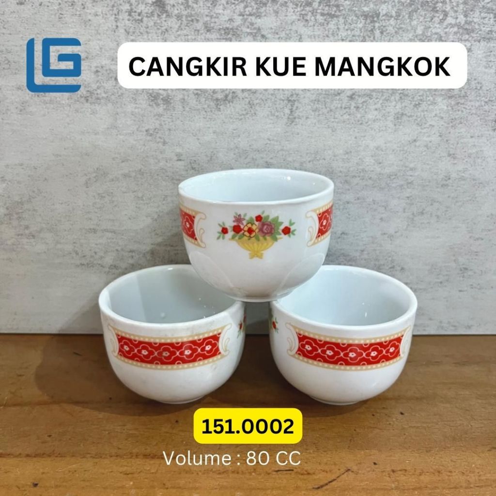 Cetakan Kue Mangkok | Sloki Keramik | Cangkir Kue Talam Keramik JM