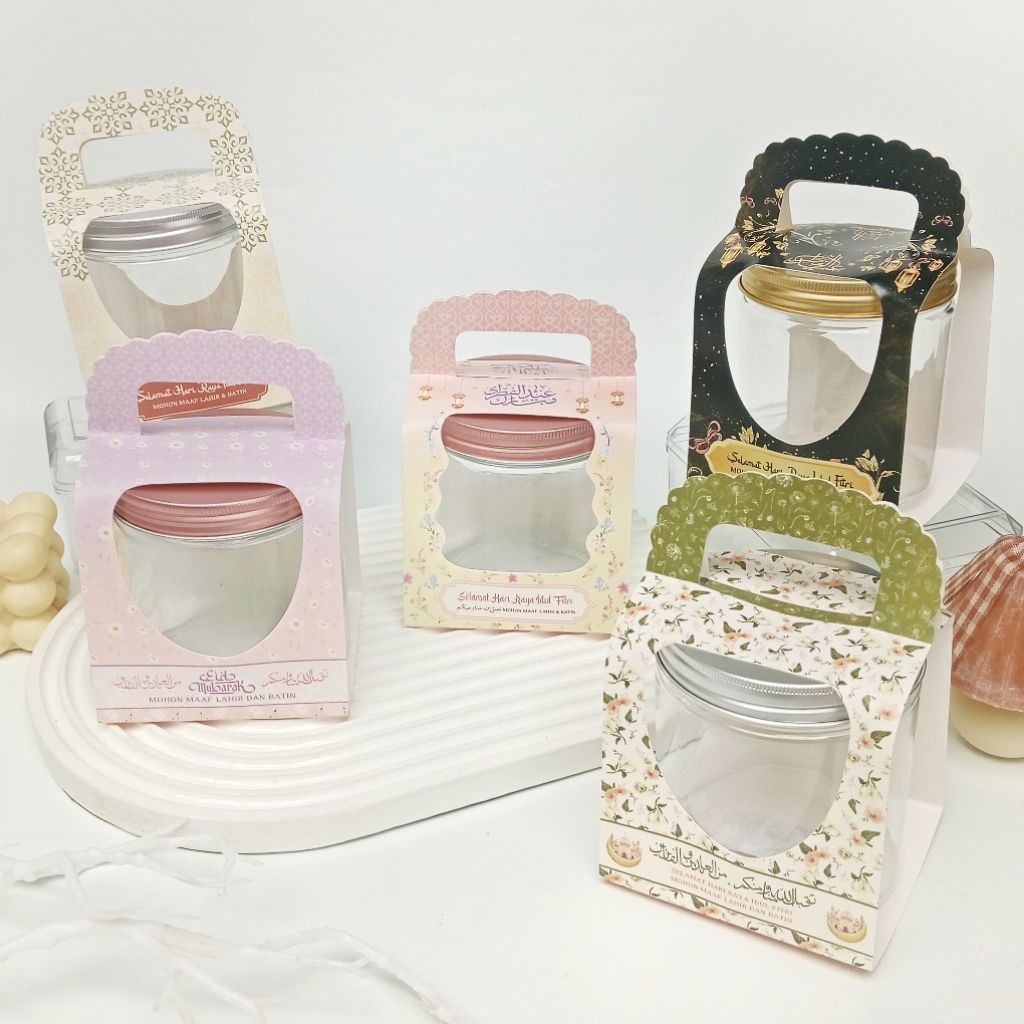 Box Kotak Toples Tabung Lebaran / Belt Toples Tabung
