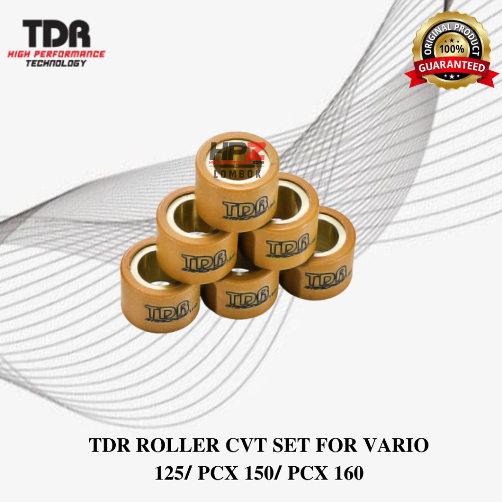 TDR ROLLER CVT SET FOR VARIO 125/PCX 150/PCX 160