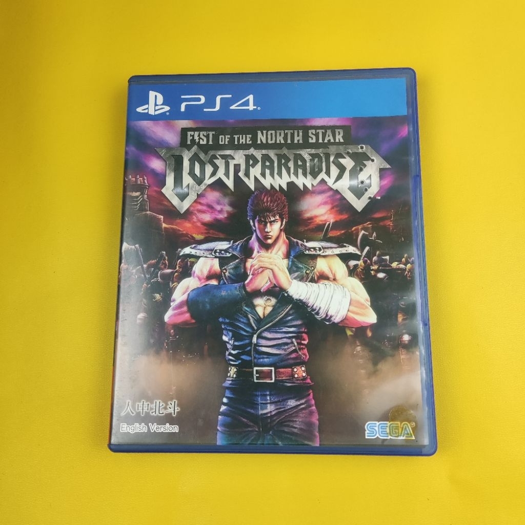 PS4 Fist of The North Star Lost Paradise BD Kaset Game PS 4 PlayStation First