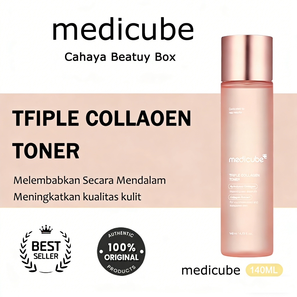 Medicube Triple Collagen Toner 140ML / Medicube Triple Toner / Triple Collagen Line Essential Toner
