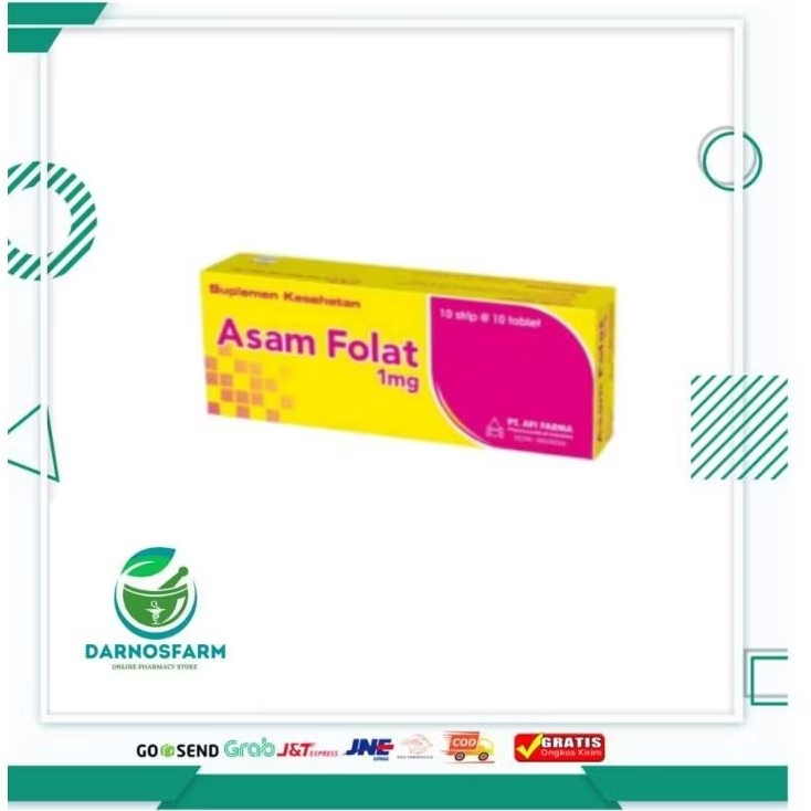 Asam Folat 1mg Afi strip