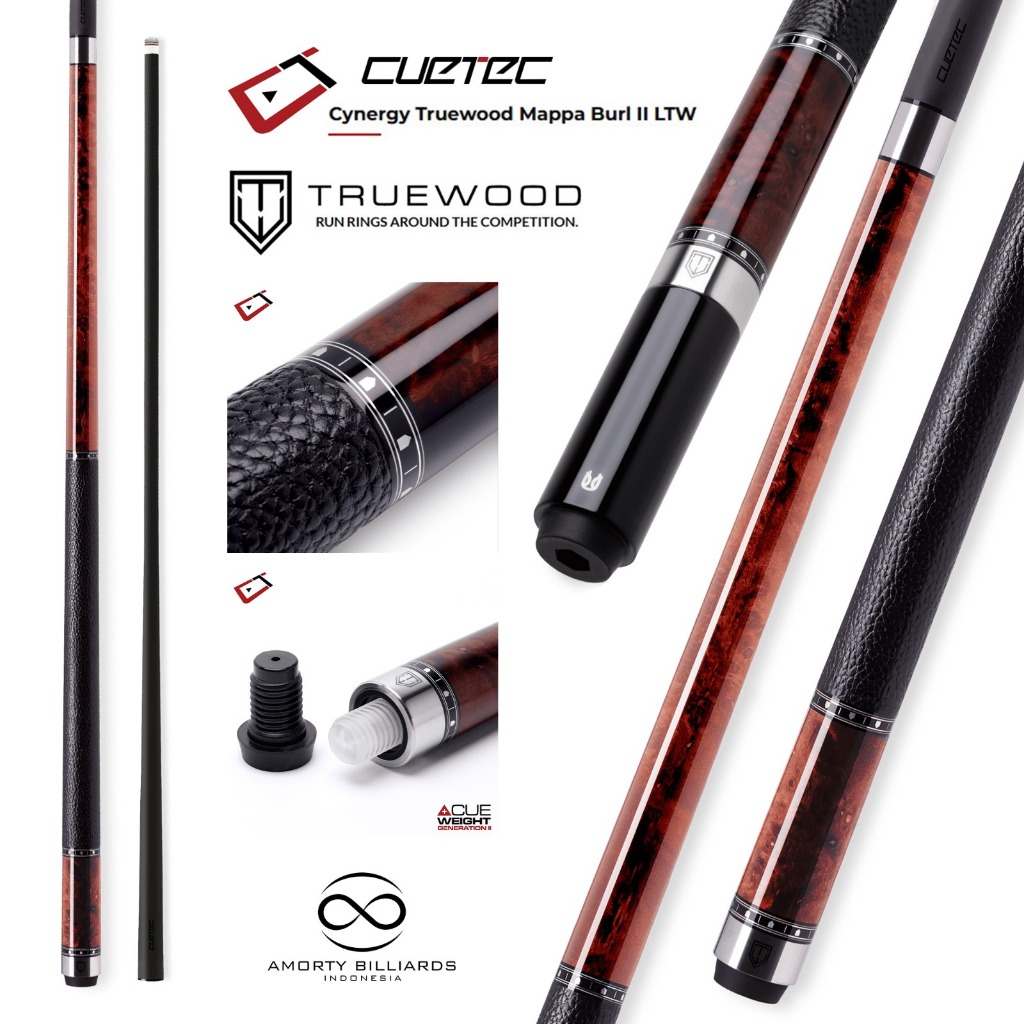 Rumahleha Cuetec Truewood Burl / Stik Play