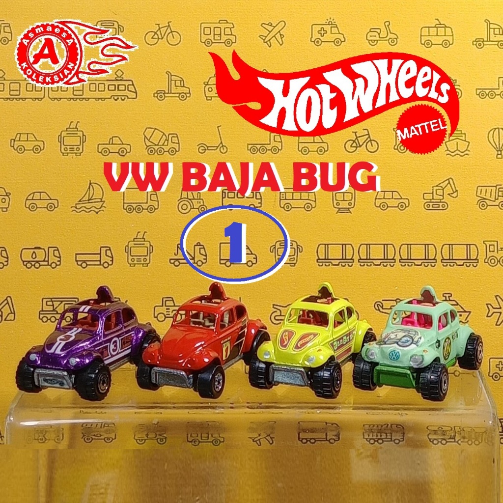 HOT WHEELS Loose VW Baja Bug 1