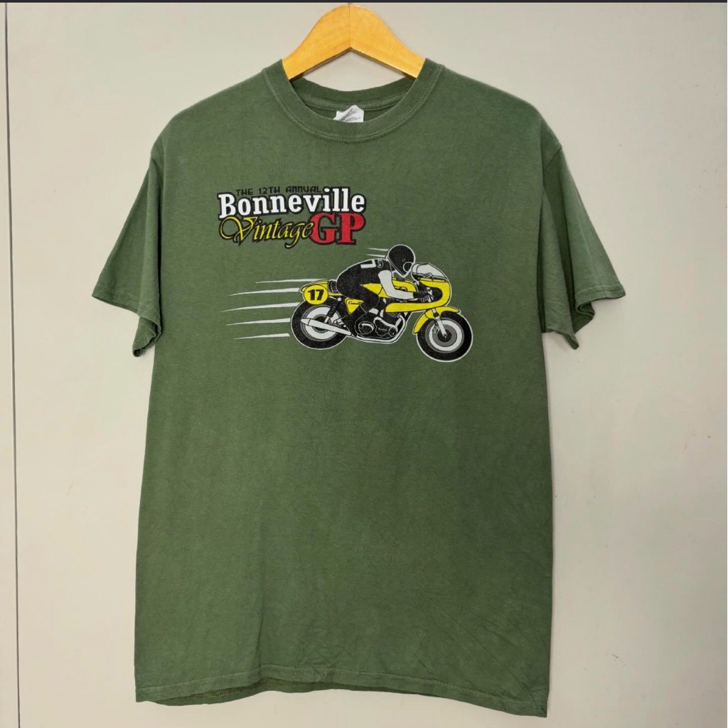 Kaos Boneville Vintage GP Baju Motor Balap Classic