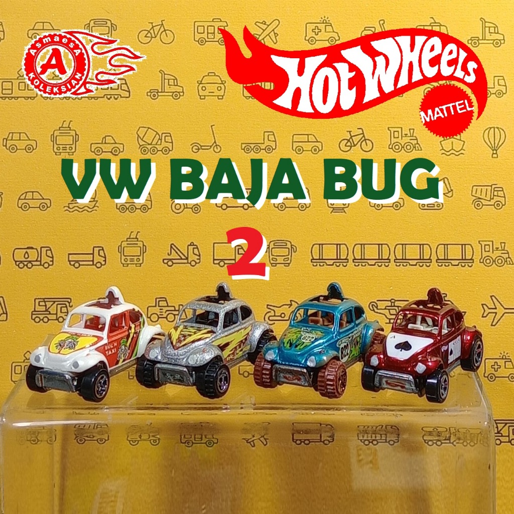 HOT WHEELS  Loose VW Baja Bug 2