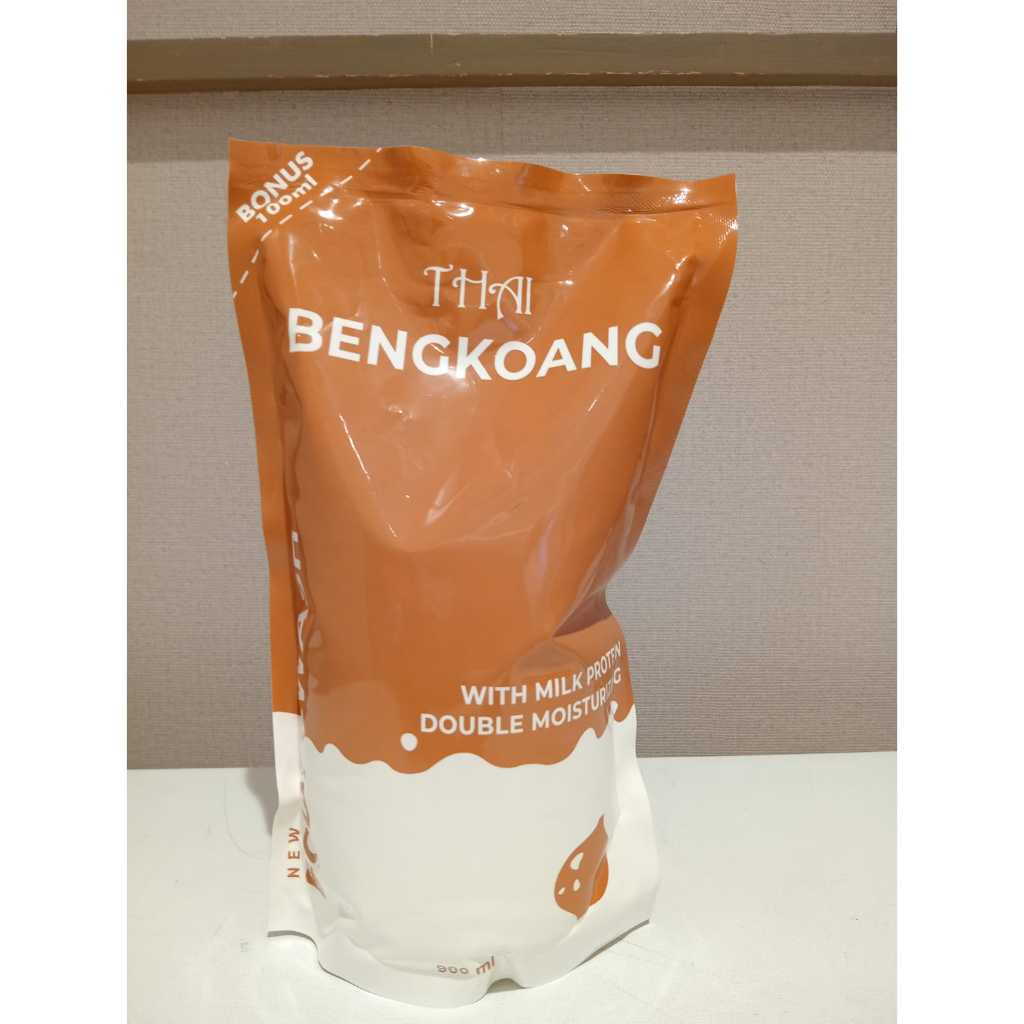 Thai Bengkoang Body Wash Reffil Pouch 900ml - Sabun Cair Brightening & Melembabkan Kulit
