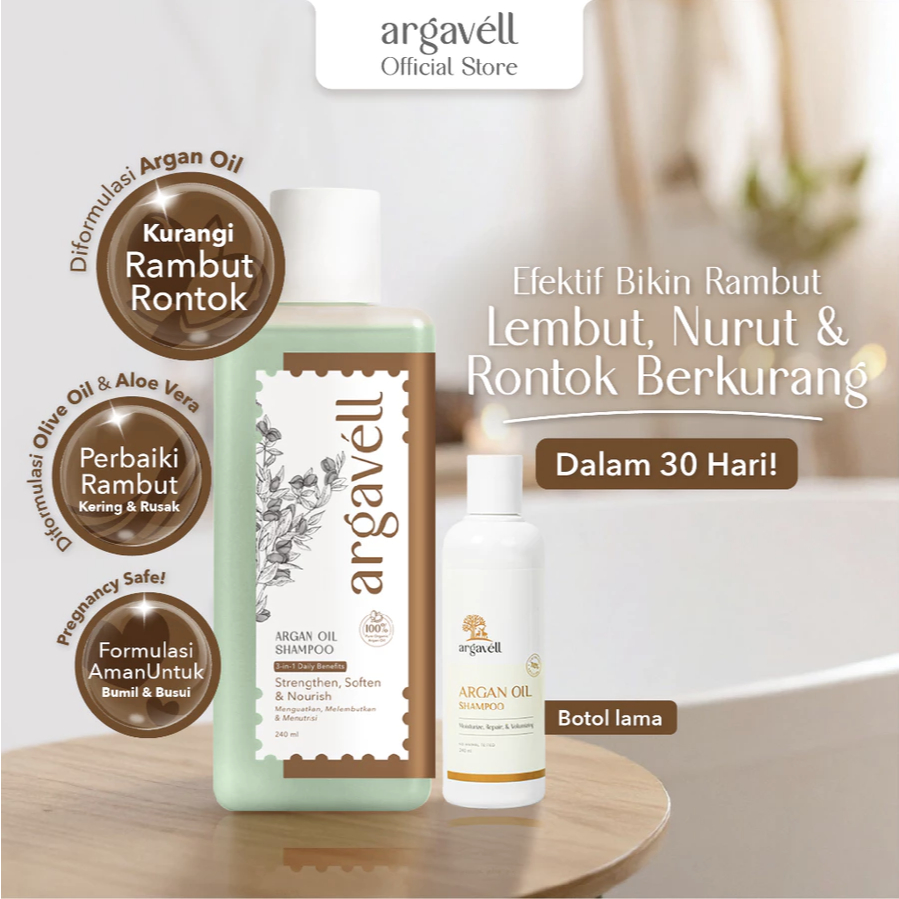Argavell Argan Oil Shampoo - Sampo Argan Oil