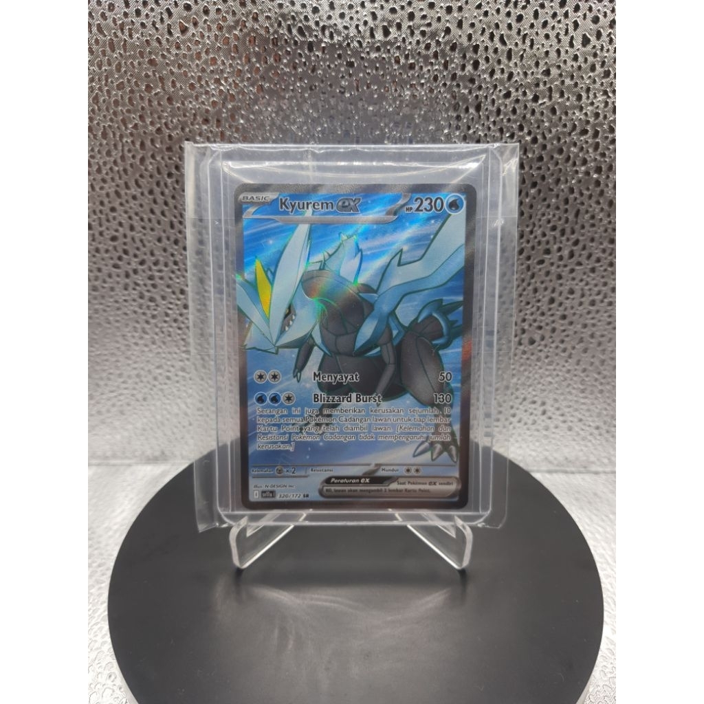Kartu Pokemon - 2025 Pokemon Hitam & Putih #320 Kyurem Ex SR