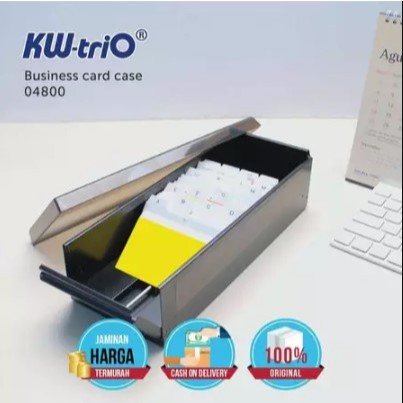 800 kartu Tempat Kartu Nama/Name Card Case/ Tempat KTP/ ID Card/ KARTU SATPAM, etc KW-TRIO 4800