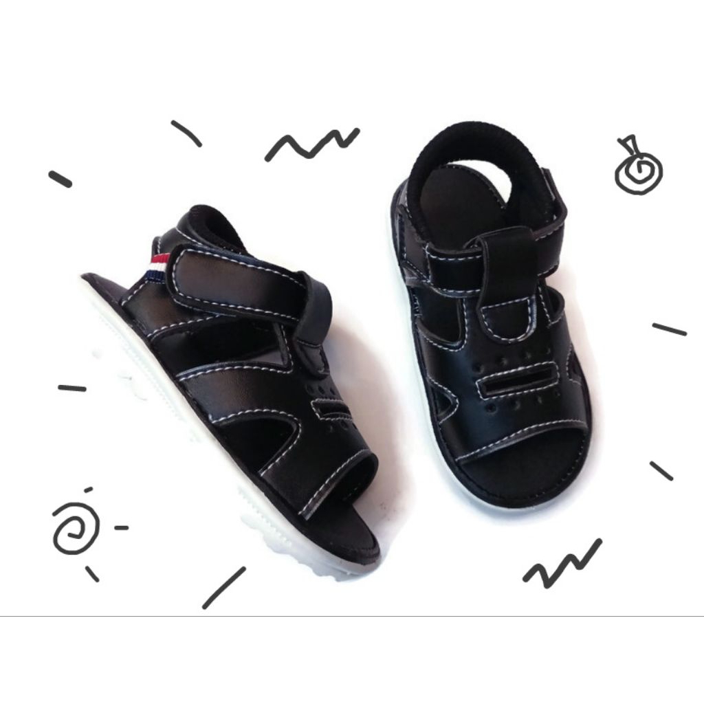 pikoobaby - Sandal anak laki laki 1 tahun 2 tahun 3 tahun / Sandal bayi laki laki