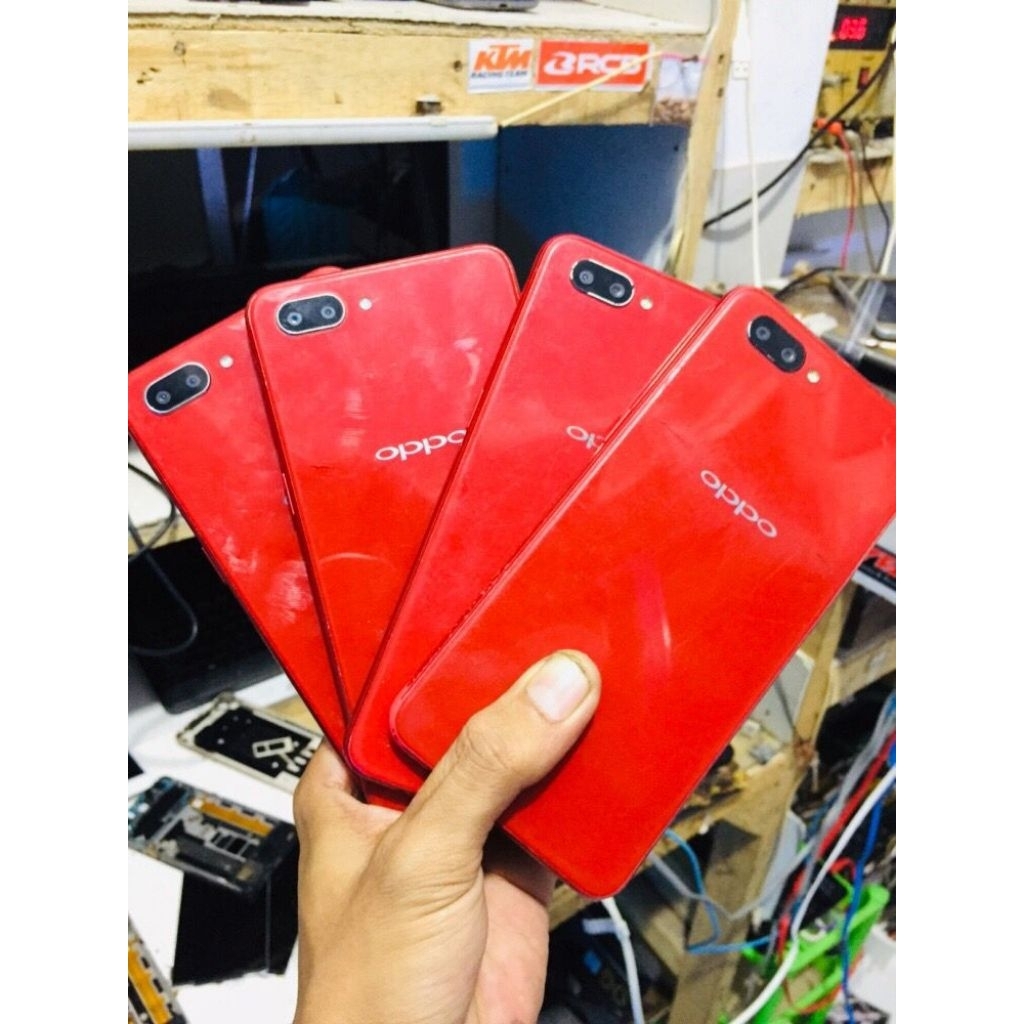 hp Oppo a3s minus lcd harus ganti