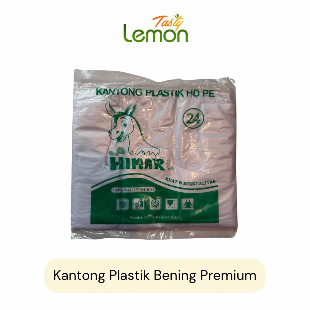 Kantong Plastik Bening HDPE Premium, Langsung Dari Pabrik