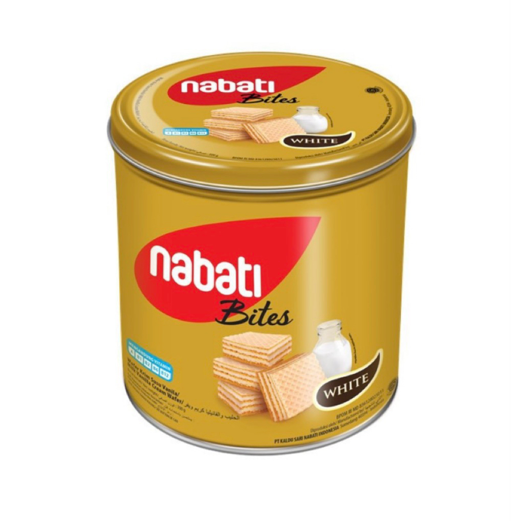 Nabati White Wafer kaleng 240gr