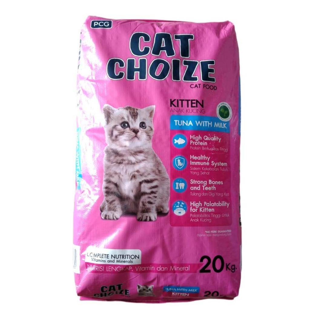 Cat Choize Kitten 20 Kg Makanan Kucing Cat Choize Kitten Tuna