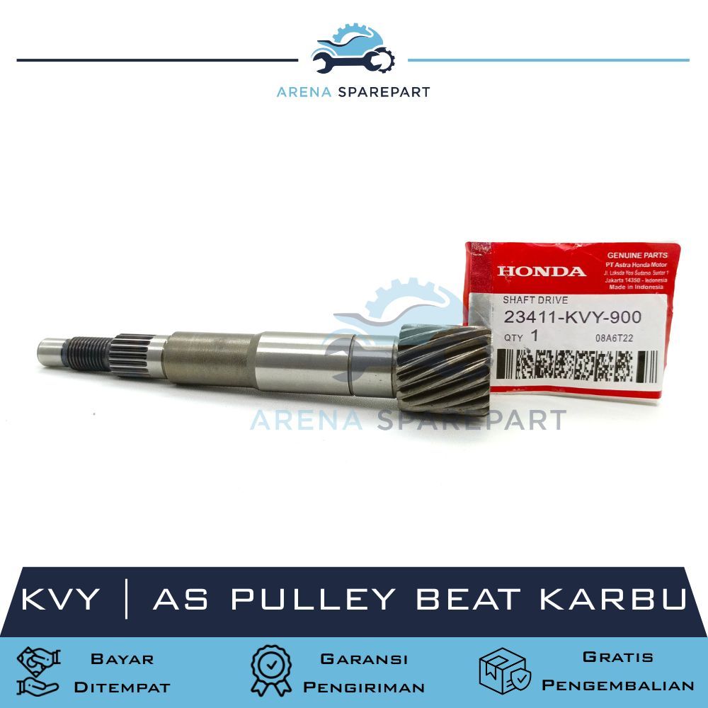HONDA AS PULLEY BEAT KARBU KVY  / BEAT KARBU / BEAT / SCOOPY / SPACY KARBU | AS PULLEY | AS PULLY | 