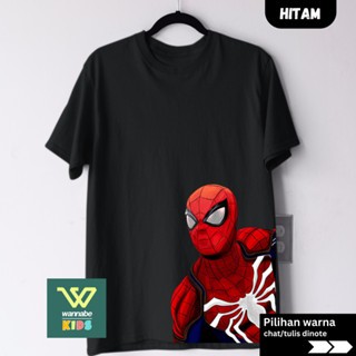 Kaos Superhero Spiderm4n Dewasa S–7XL Jumbo Big Size & Kaos Anak XS–XL (Usia 2–13 Tahun – Cotton Com