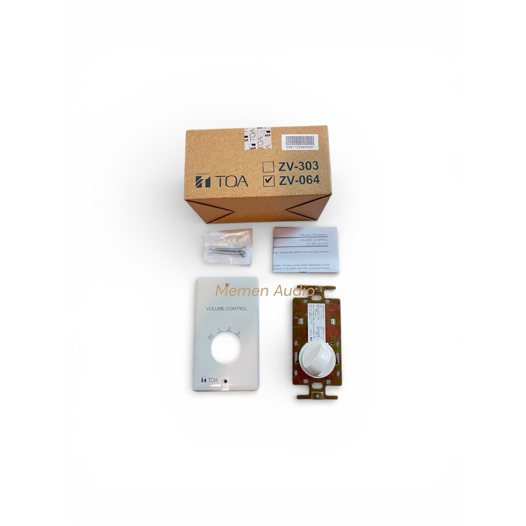 TOA Attenuator / Volume Control 6 watt ZV-064