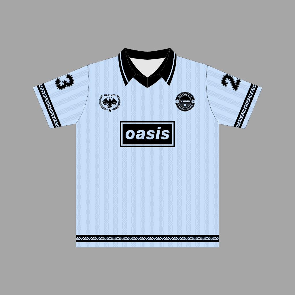 JERSEY NTVS OASIS 1991 EMBOSS PREMIUM