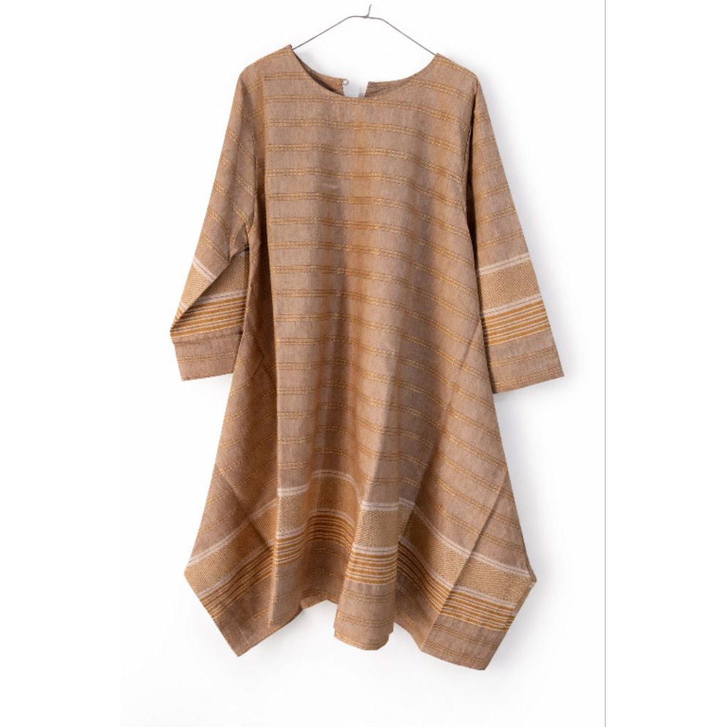 Blouse Tunik coklat susu