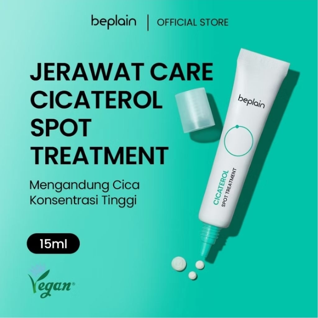 (BPOM) Beplain Acne Treatment Obat Totol Jerawat ORIGINAL Korea  BEPLAIN CICATEROL SPOT TREATMENT Be