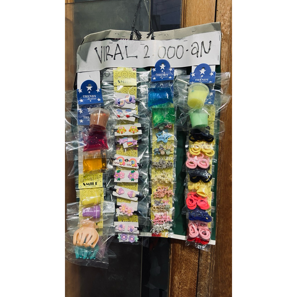 viral aksesoris & mainan serba 2000 isi 40 pcs