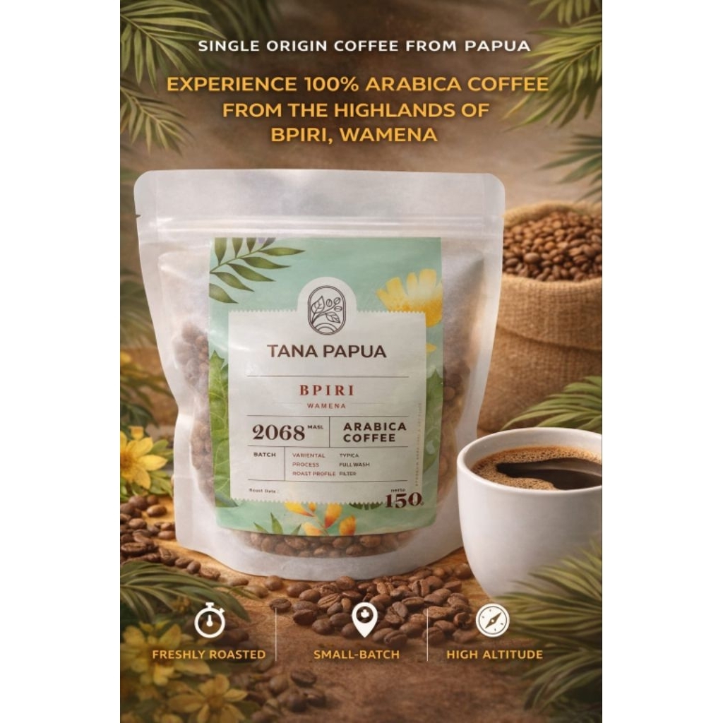 bubuk kopi arabica asli Papua/kopi organik Papua/ kopi Papua/ kopi asli Wamena Papua/ kopi Papua Wam