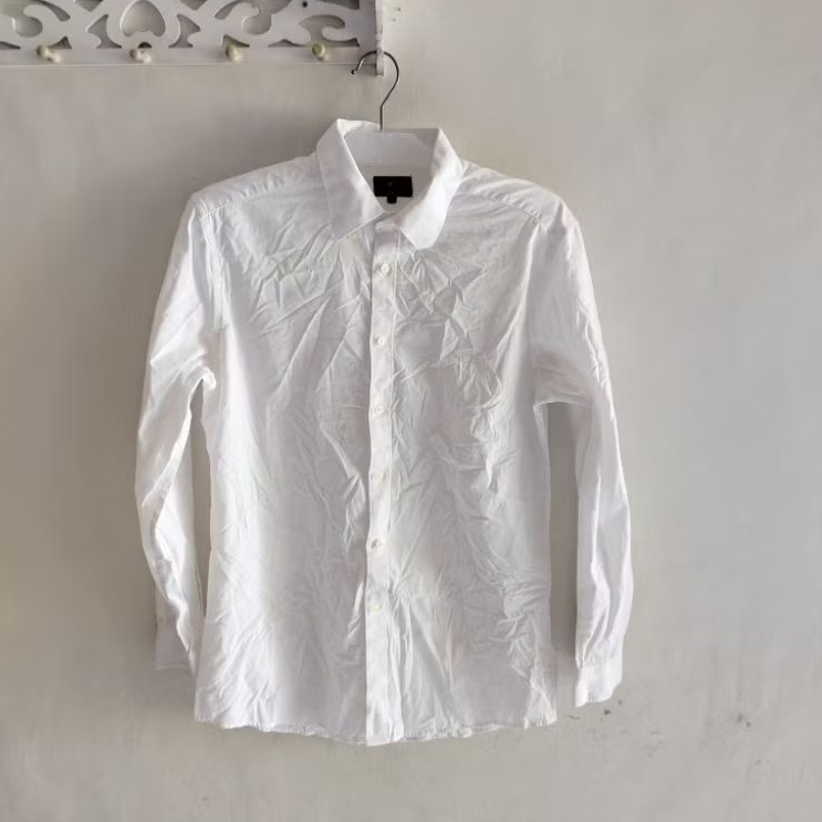 G2000 Kemeja Pria Putih Slim Fit SIZE M Bahan Nyaman dan Tampilan Elegan