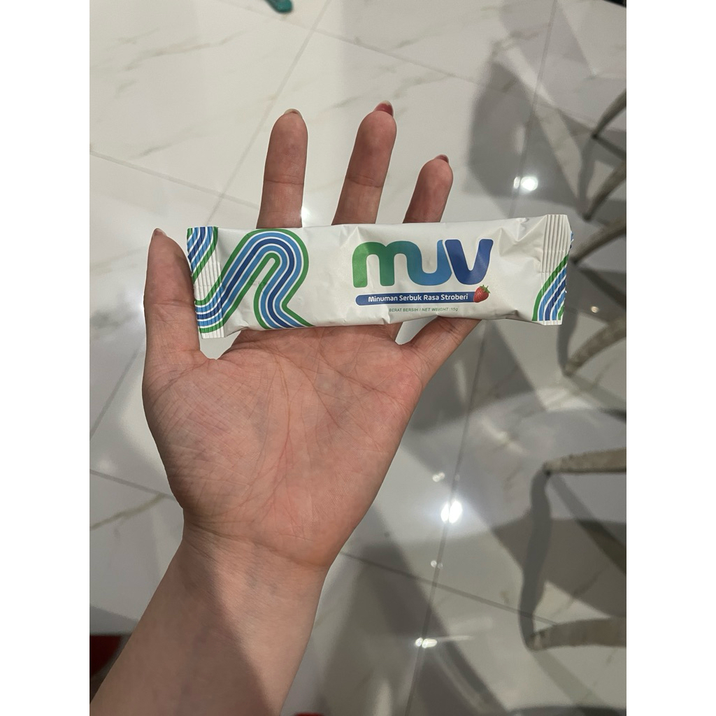 MUV fibre drink pelancar pencernaan eceran/satuan