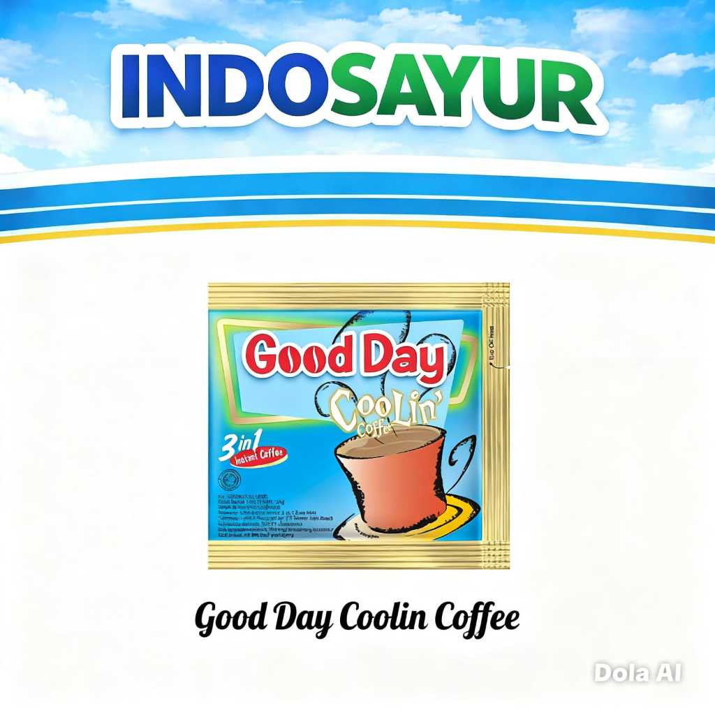 Kopi Good Day Coolin Coffe 5pcs