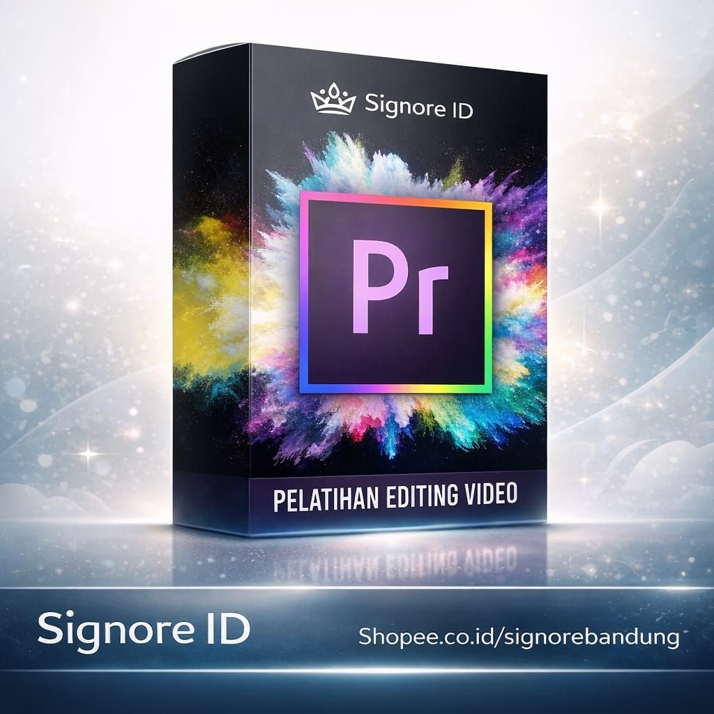 Pelatihan Editing Video Menggunakan Premiere Pro -  Signore