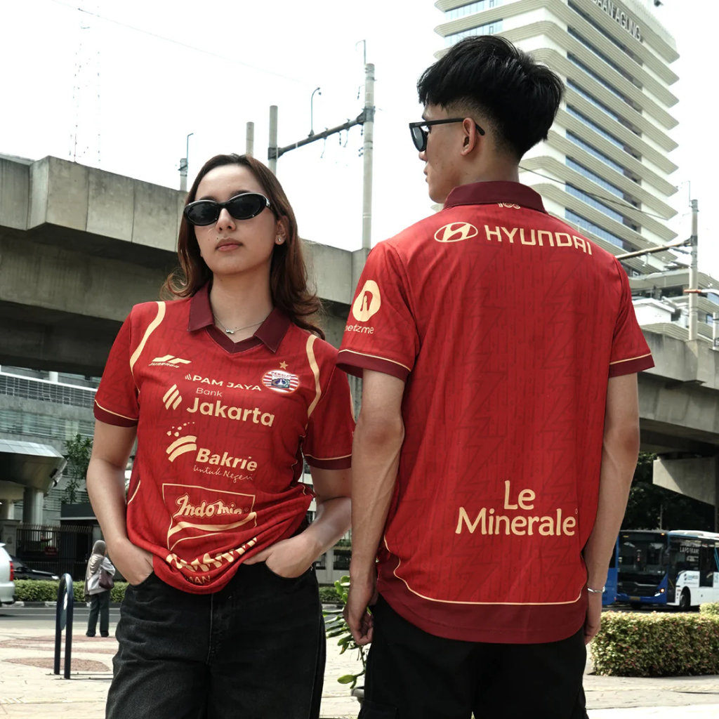 Jersey Original Persija Supporter Version 2025/26 Home - Red