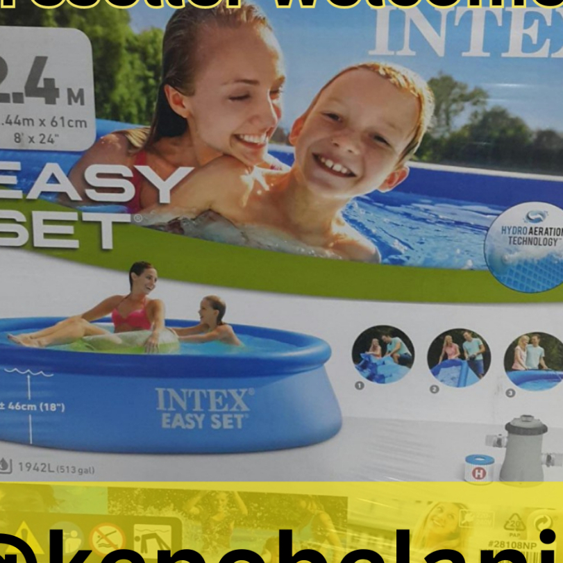 INTEX 28108 | Kolam renang bulat INTEX 28108 | INTEX outdoor indoor pool bonus filter murah jumbo