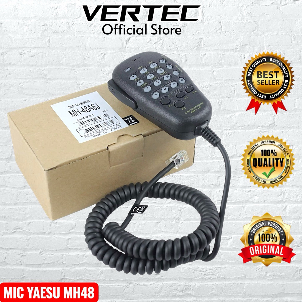 Mic Rig Yaesu FT2900 MH48 FT1900 FT2800 FT7800 FT8800 FT8900 PTT Extra Extramic Microphone Radio MH 