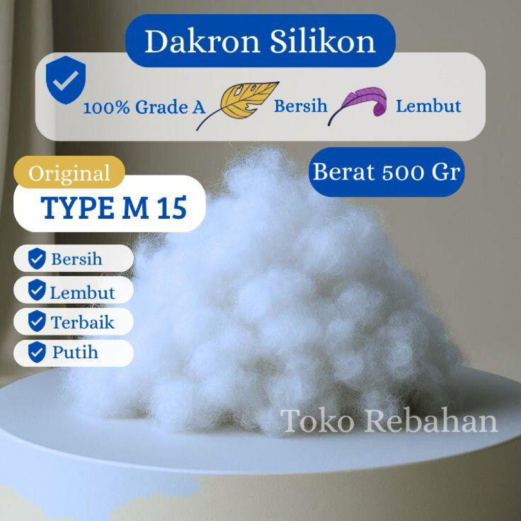 DAKRON / SILICON GRADE A Grosir - 500 Gr