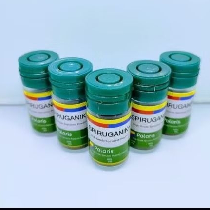 Spiruganik + Powder Organic 10 Gram Spirulina Powder Plus Food Grade