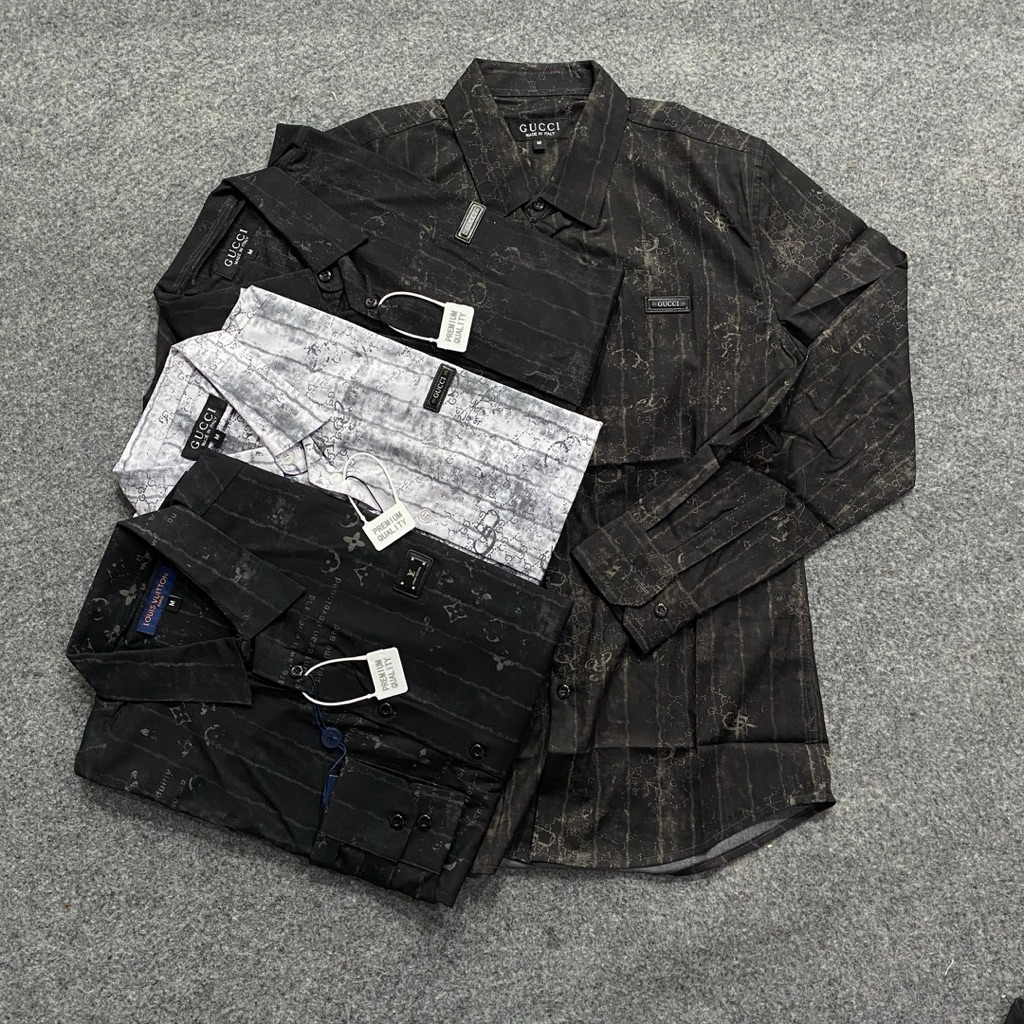 KEMEJA PRIA BRANDED ORIGINAL HIGH QUALT 100%