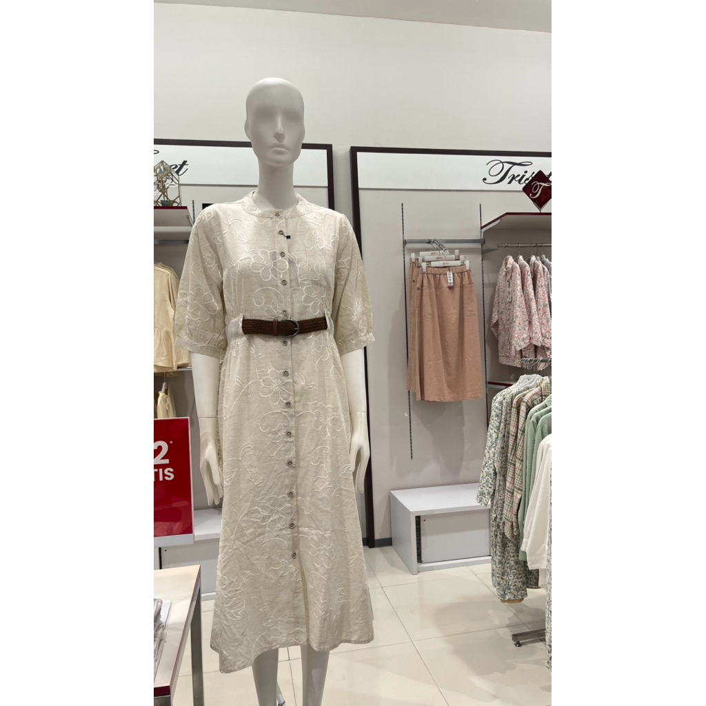 Triset midi dress // tunik New Arival PREMIUM S-XL