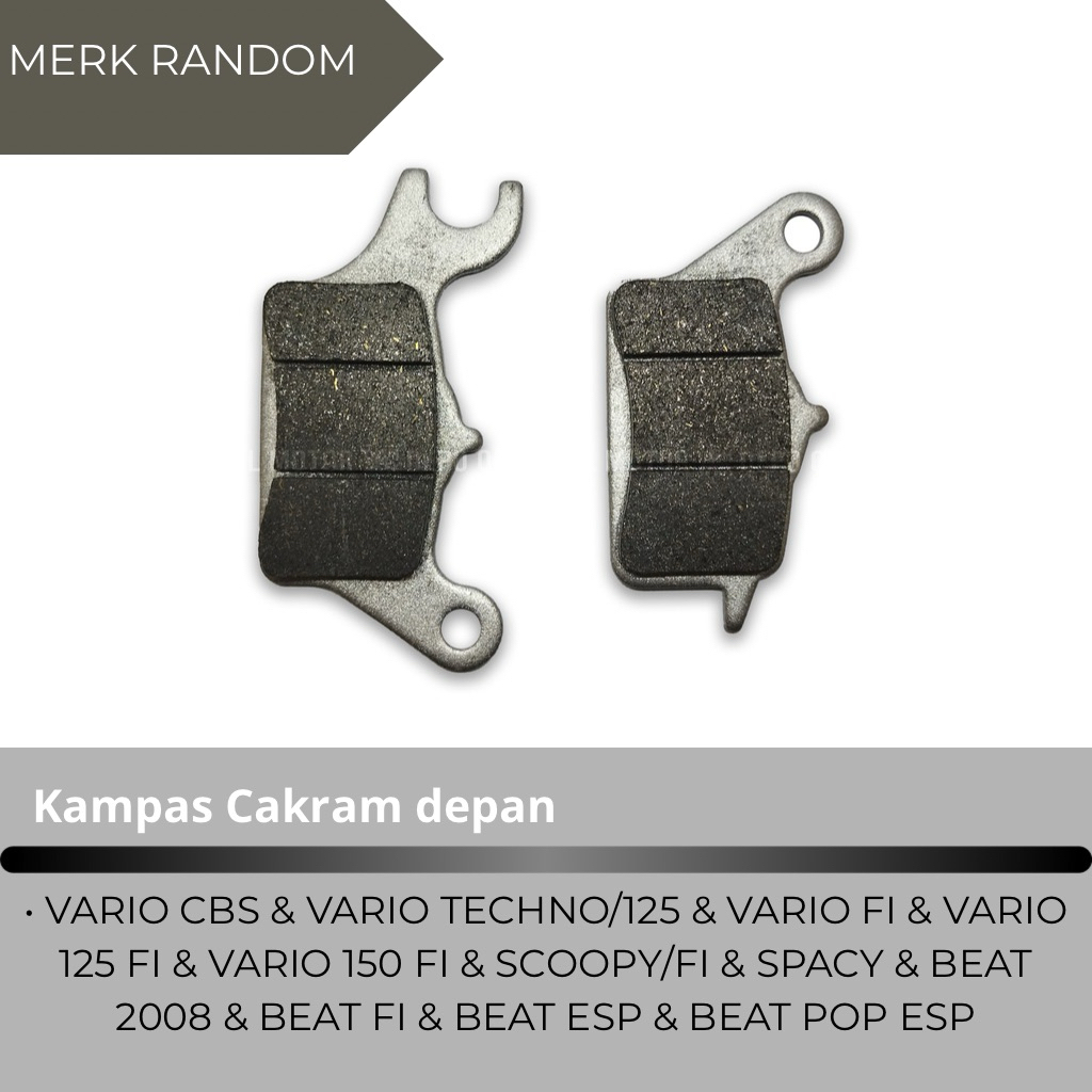 DISCPAD FRONT VARIO CBS