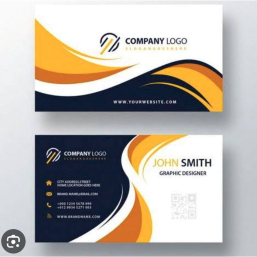 CETAK KARTU NAMA STANDAR BOLAK BALIK