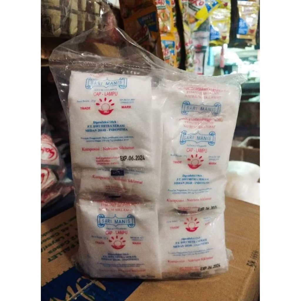 Sari Manis Cap Lampu 25 gr