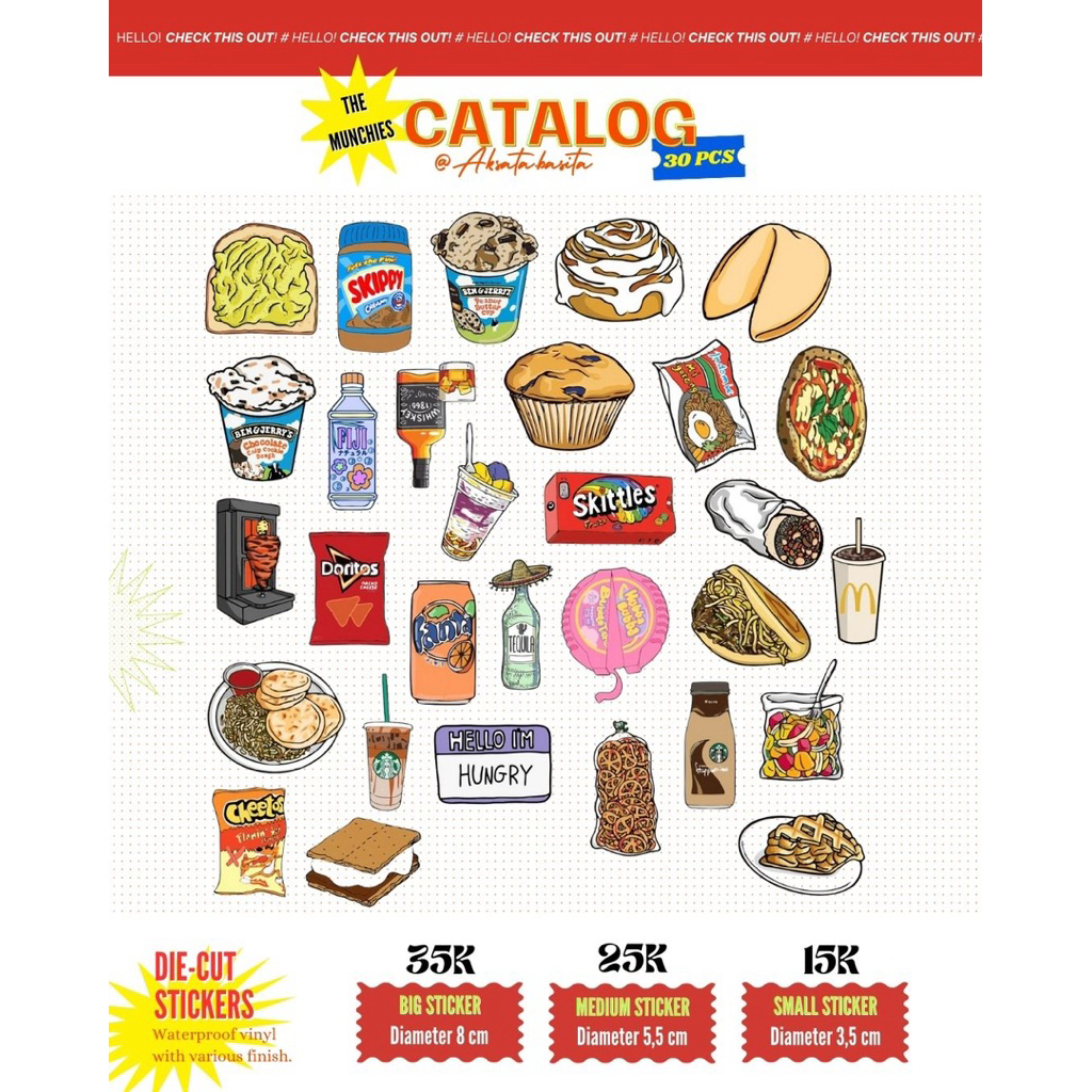 Sticker “The Munchies”