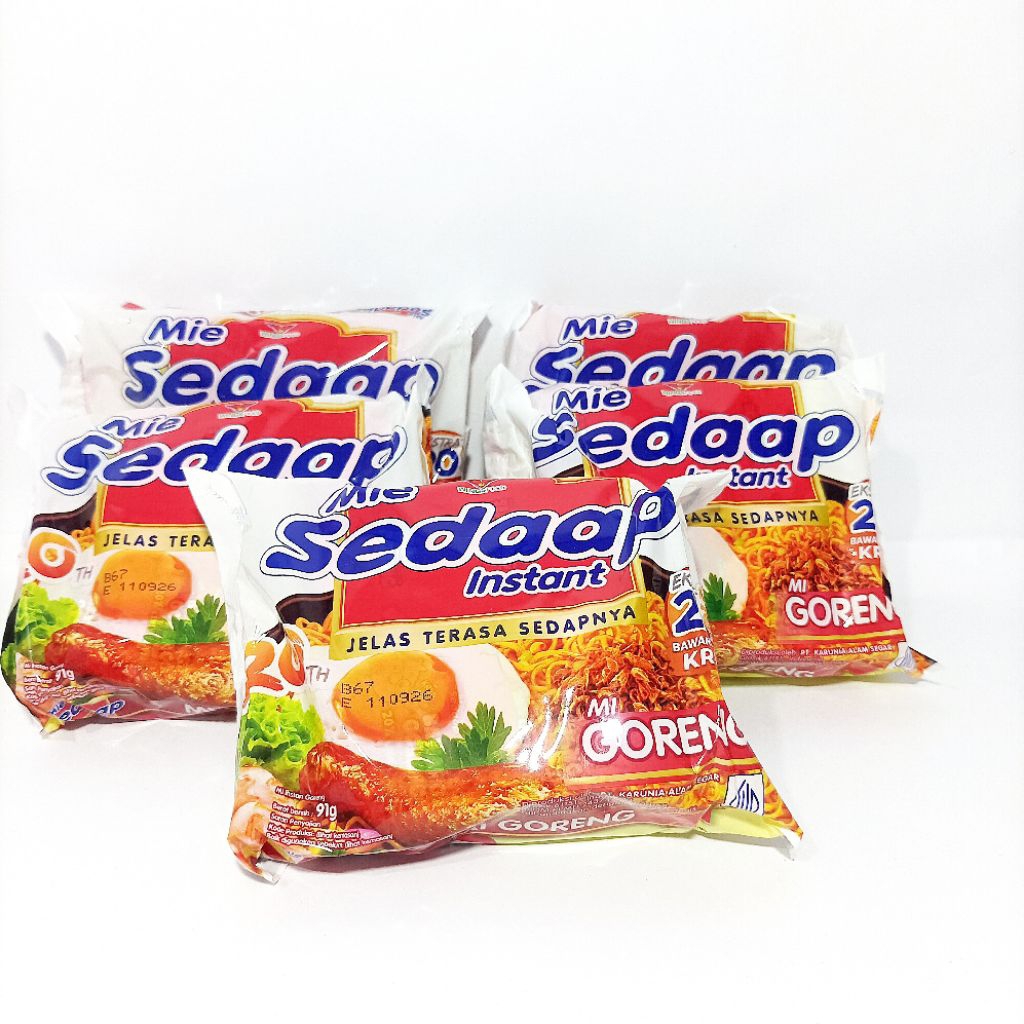 MIE SEDAP GORENG ISI 5 BKS MIE INSTAN SEDAP GORENG