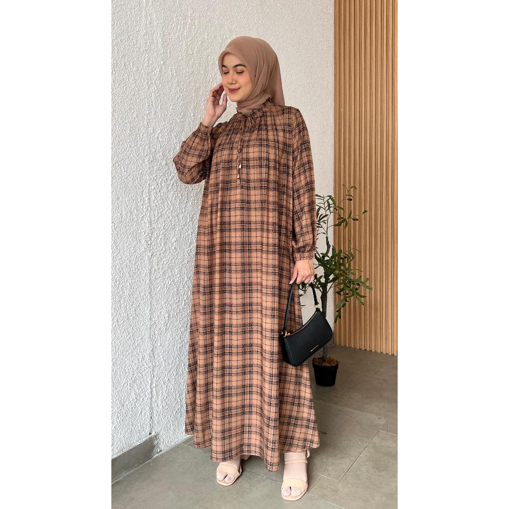GAMIS RAYON SILKY BAJU WANITA MUSLIM/ WARNA FASHION/ GROSIR TANAH ABANG
