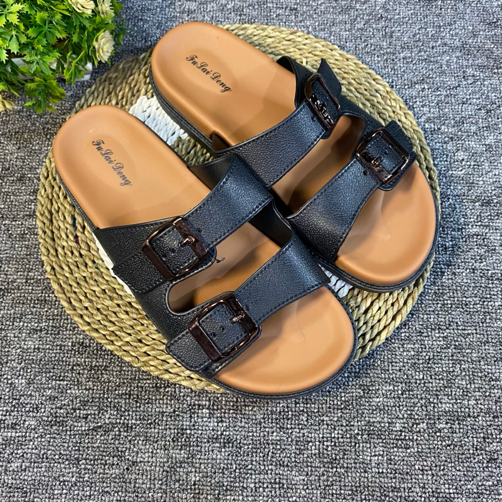 SANDAL SELOP WANITA KARET JELLY GESPER ANTI SLIP BALANCE