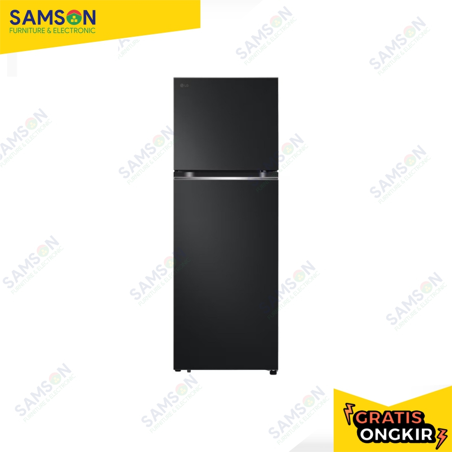 KULKAS LG 2 PINTU HITAM INVERTER GN-B332PQJB 360L / 327L