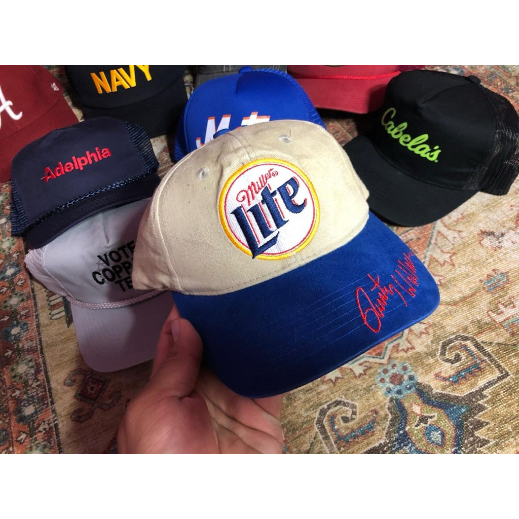 Topi miller lite nascar